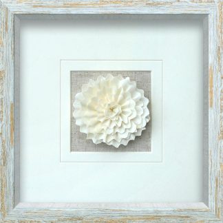 Natural Sola Paper Shadow Box Home Deco Wall Art 30 x 30 x 3cm